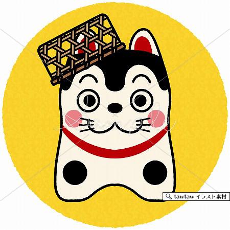 ザルかぶり犬 Tawtawイラスト素材 ザルかぶり犬 Tawtawイラスト素材