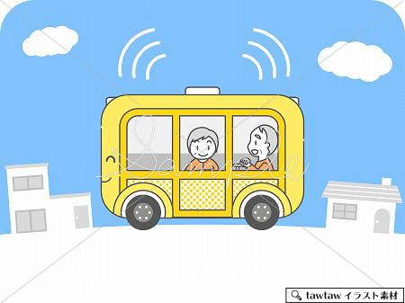 自動運転バス Tawtawイラスト素材 自動運転バス Tawtawイラスト素材